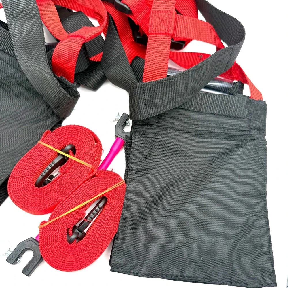 NorEast Outdoors Tree Climbing Obstacle Harness Set, Straps & 1 Wedgie Connector